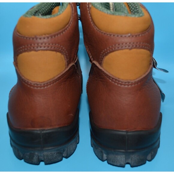 Wolverine Tacoma Steel Toe Work Boots Men’s Sz 10.5 W DuraShocks Brown Leather - Picture 4 of 7